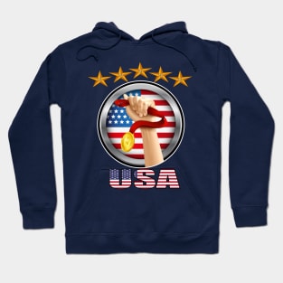 USA first place in sports Hoodie